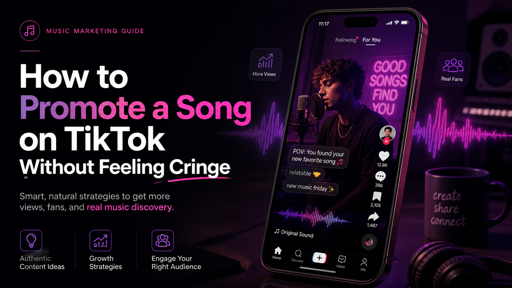 How to Promote a Song on TikTok Without Feeling Cringe — TrackPush